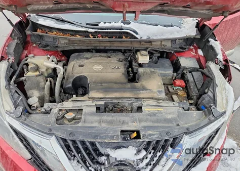 2018 Nissan Murano S from USA, damaged, VIN 5N1AZ2MH2JN153601